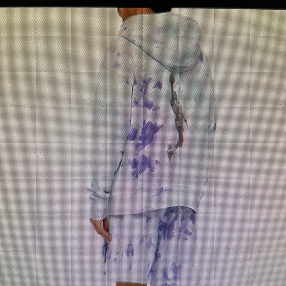 Tie-Dye Air Jordan Hoodie -Size Large - Picture 2 of 10